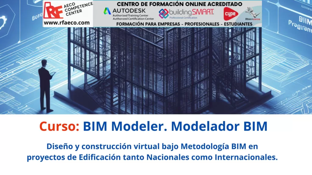 BIM Modeler. Modelador BIM.